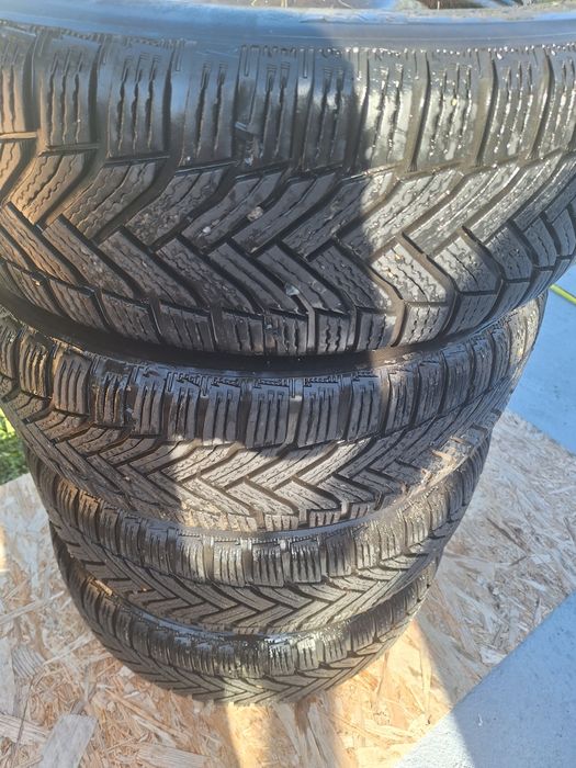 Jante skoda, wv 5x100,  196 65 R15 anvelope Michelin Alpine 6