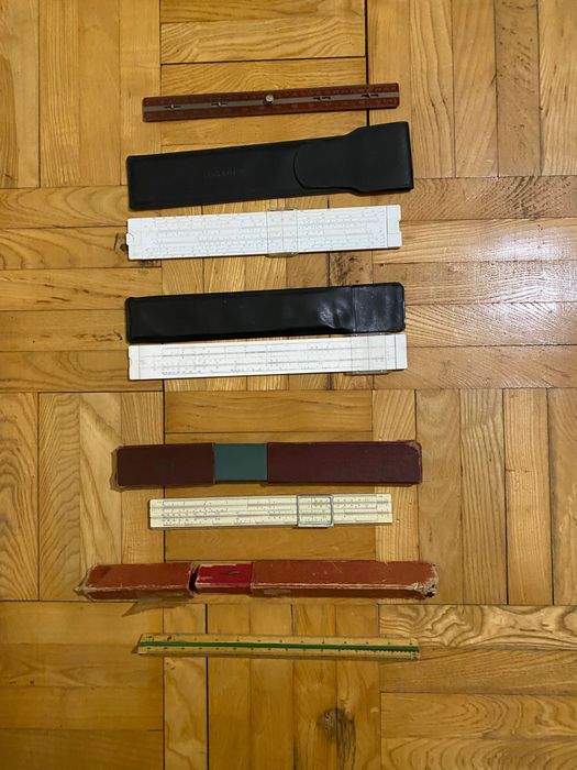 Логаритмични измерителни линии и чертожни инструменти за архитекти