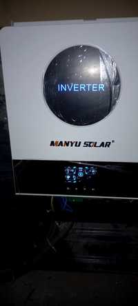 Инвертор солнечный 10-квт он/офф грид гибрид  преобразователь чистый с