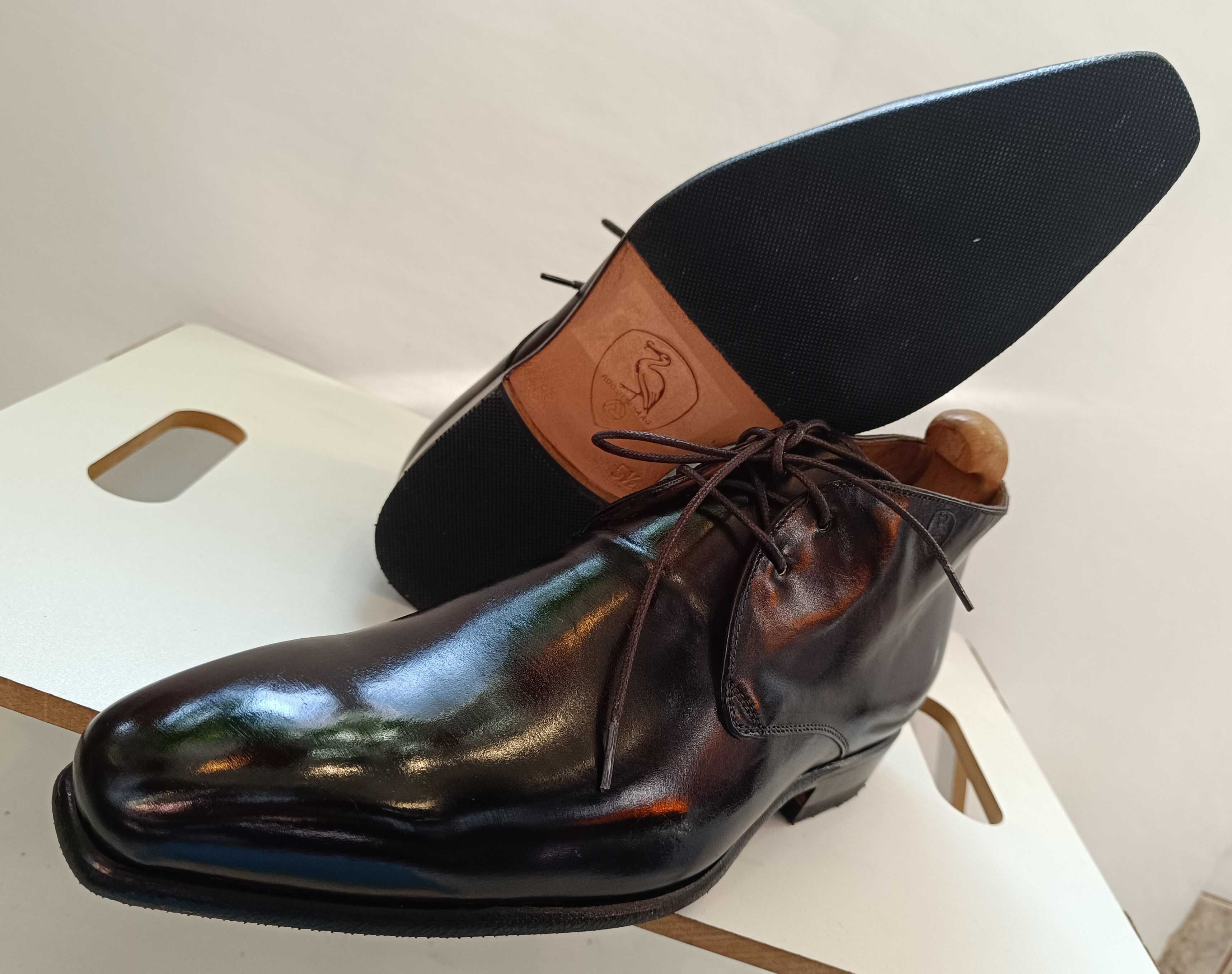 Ghete de lux 39 39.5 43 43.5 GREVE NOI lucrate manual piele naturala
