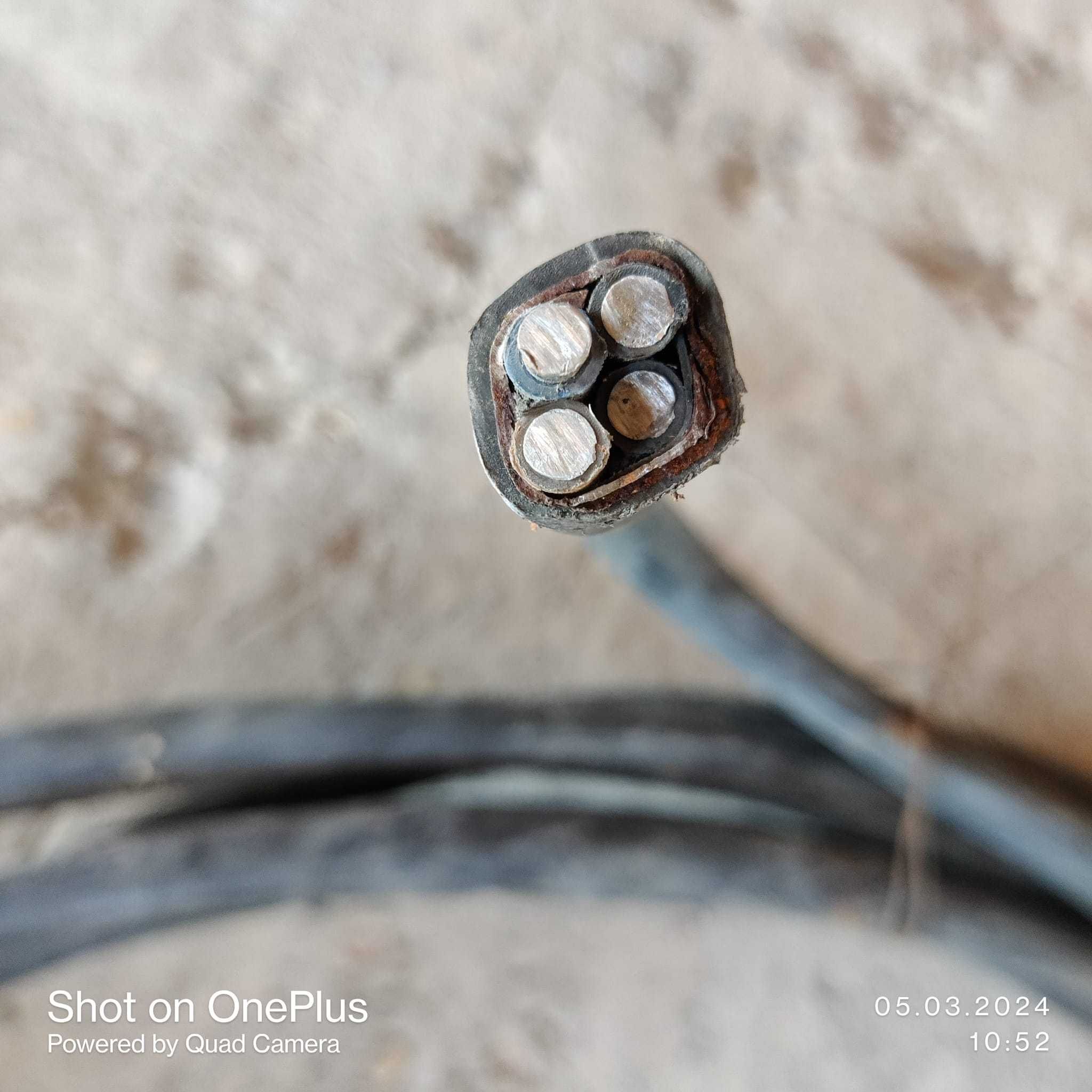 Cablu electric subteran