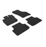 Set covorase auto din cauciuc Seat Leon Mk4/ Hybrid, Sportstourer 04.2020- (Manual/ Automat), Cupra Leon Hatchback/ Estate 04.2020-, Negru, Gledring, 4 buc.
