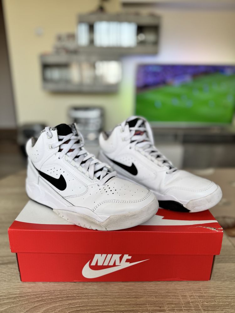 Nike Air Flight Lite Mid "White Black" 40 номер