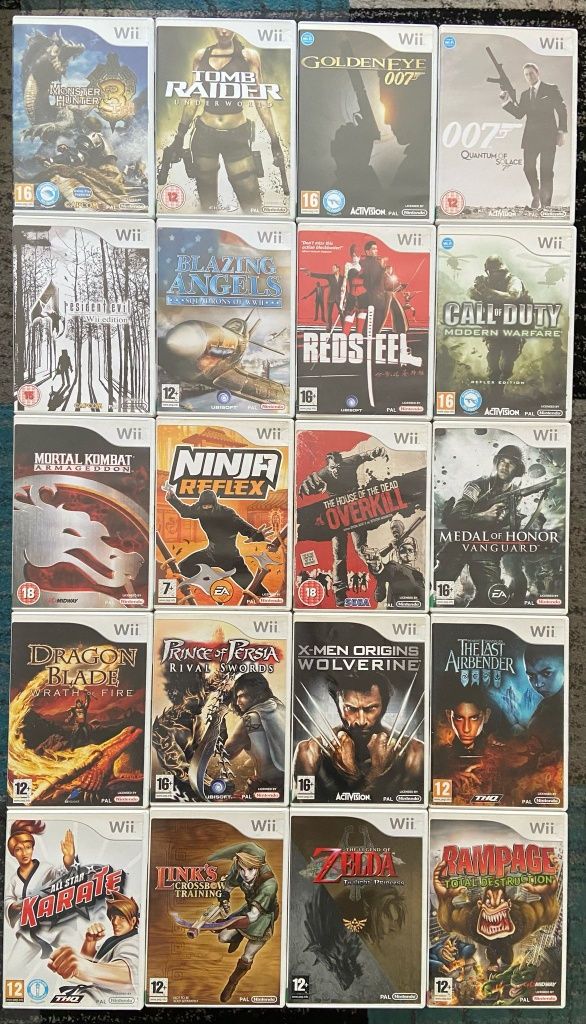 Zelda ,Mariokart. Mario Galaxy. Wii Sports. CITIȚI TOT ARTICOLUL