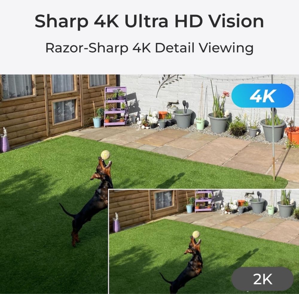 Reolink 4G LTE 4K камера за наблюдение със соларен панел