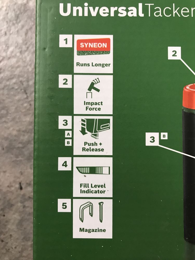 Capsator pe acumulator Bosch 18v