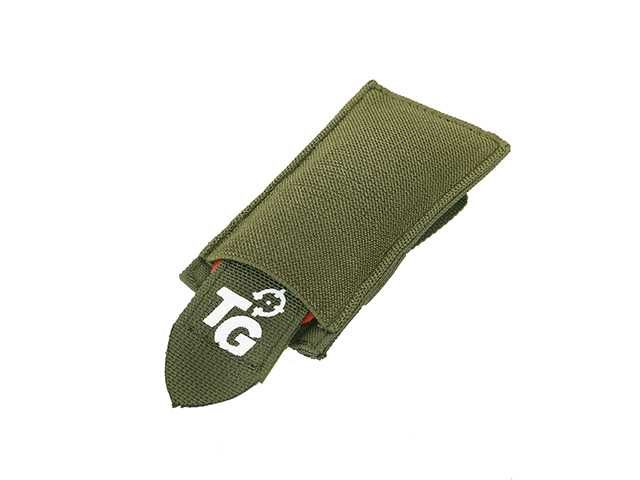 Pouch TG Airsoft Cu Steag Rosu 8Fields Culoare Negru Si Olive