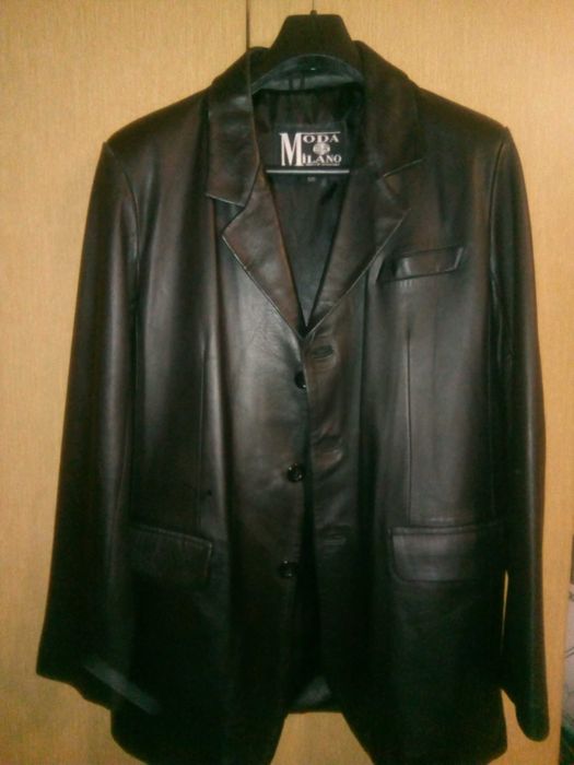 Мъжко сако от естествена кожа