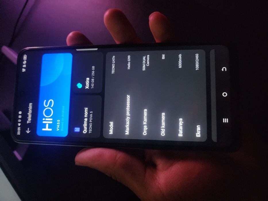 Tecno pova 5 pro