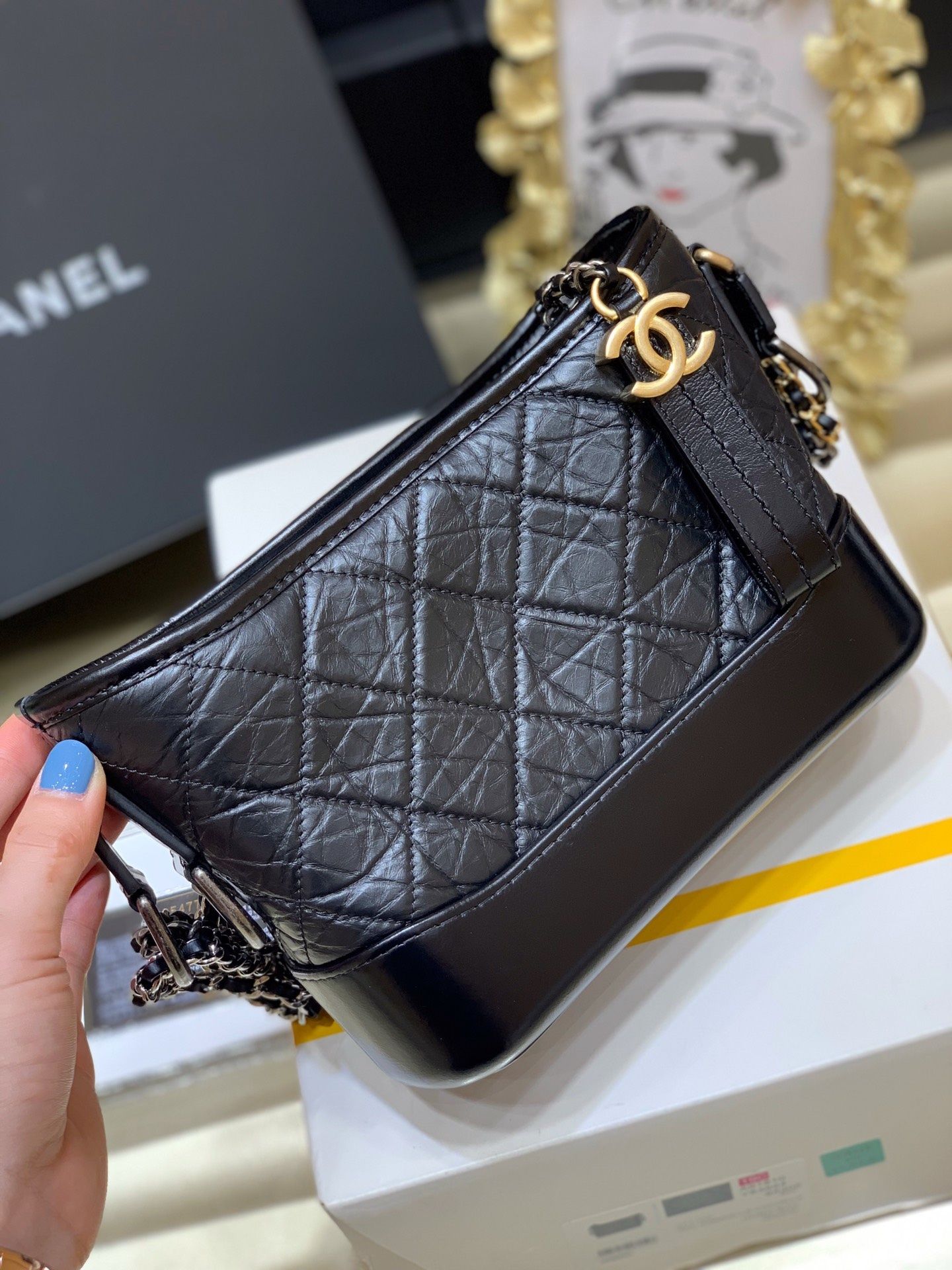Geanta Chanel Gabrielle 20 cm, Premium