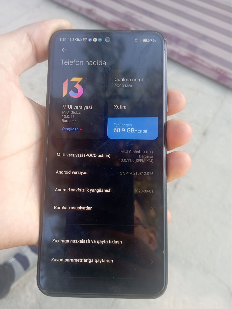 Poco m5s kami bor