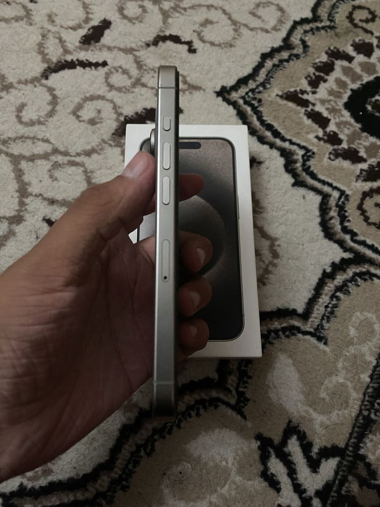 Iphone 15 pro dual  256 original zaryatkasyam qoshb beriladi