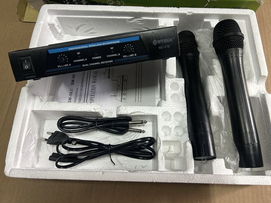 Set microfoane wireless WVNGR  NC- 210