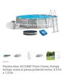 Piscină  intex Prism Frame 457x107cm noua
