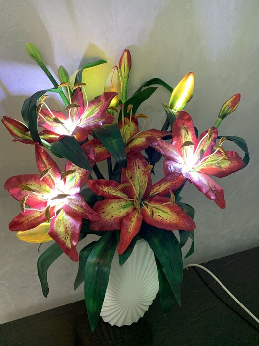 интерьерный светильник роза