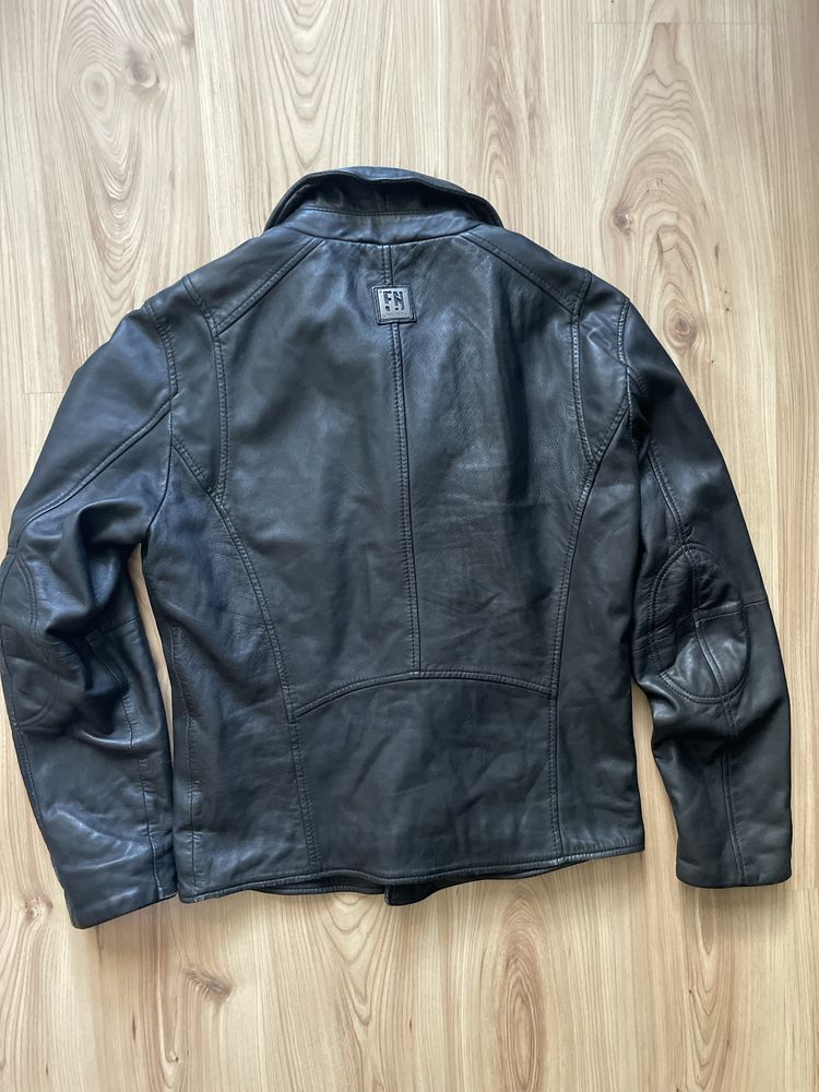 FREAKY NATION Leather JKT/мъжко яке (естествена) кожа М