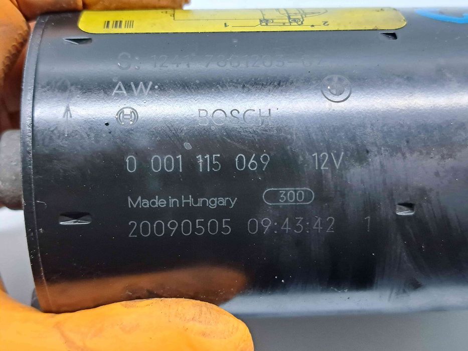 Electromotor 10 dinti Bmw 3 (E90) [Fabr 2005-2011] 7801203-02 / 00011