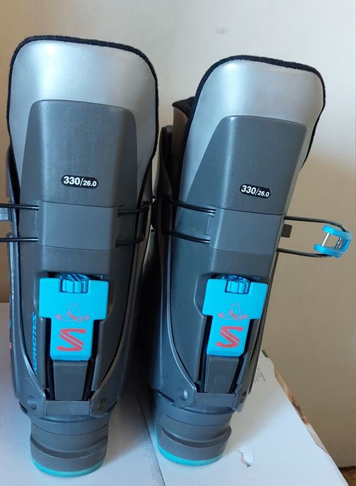 Ски обувки Salomon сиво и светло синьо, размер 330/ 26.0