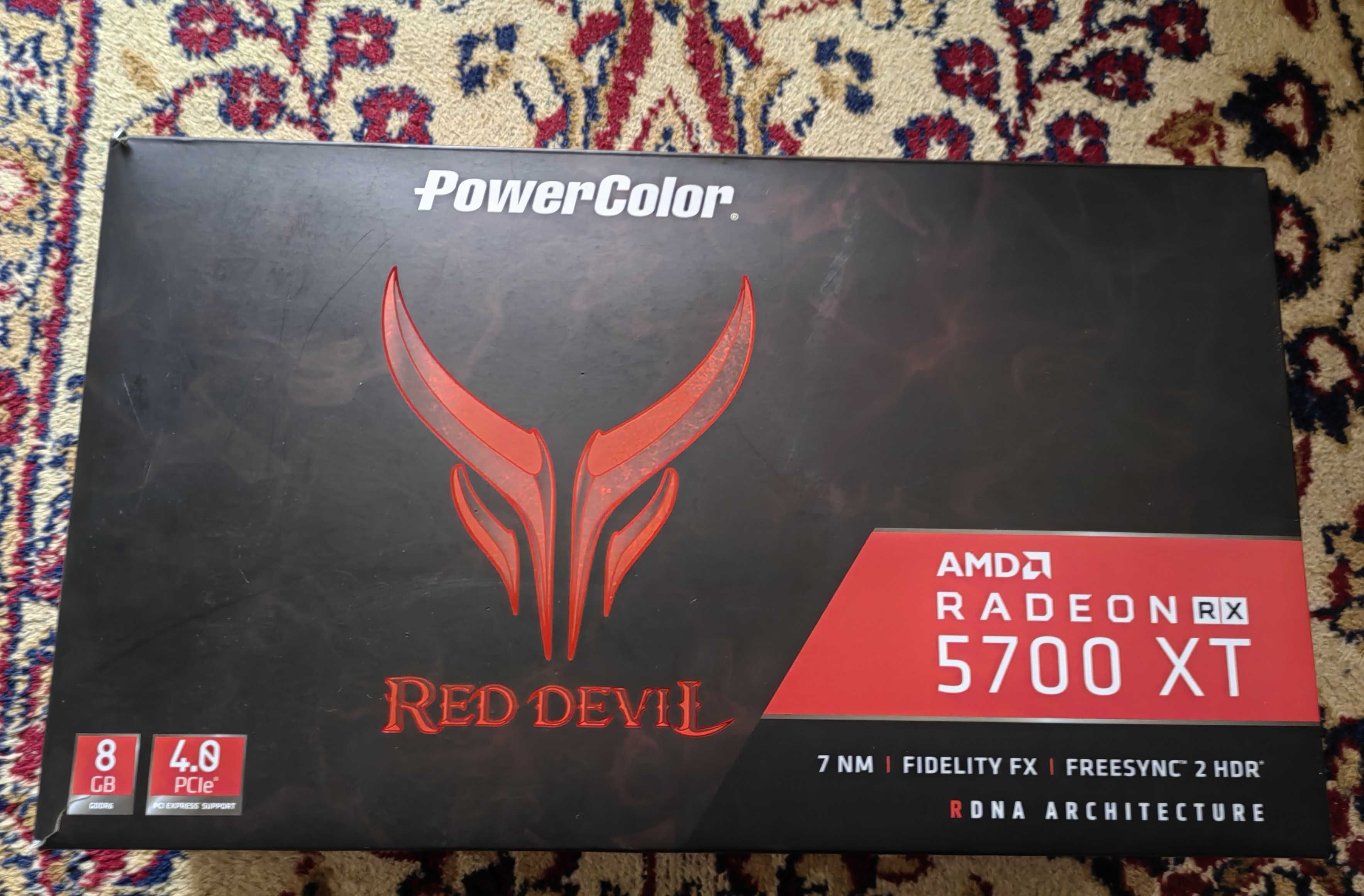 Видео карта Power Color Radeon RX 5700XT 8GB GDDR6