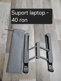 suport laptop aluminiu + husa transport