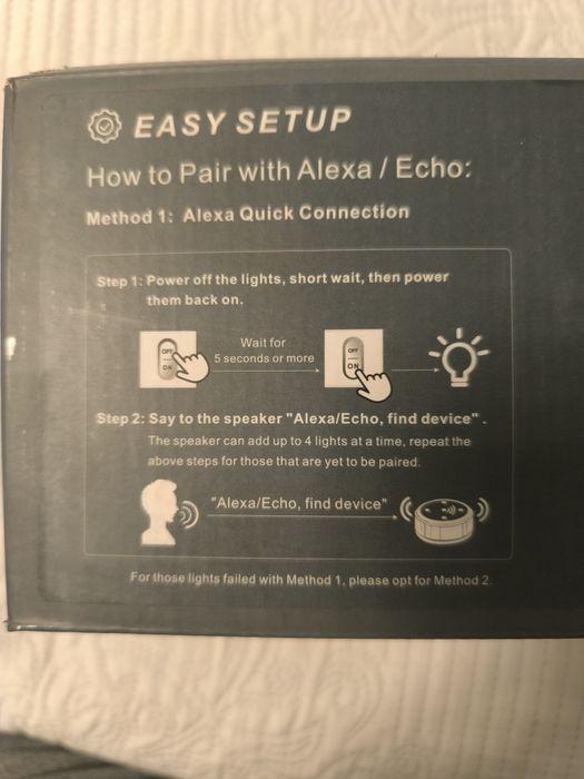 Set 5 spoturi încastrate , compatibile cu Alexa 2700-6000k