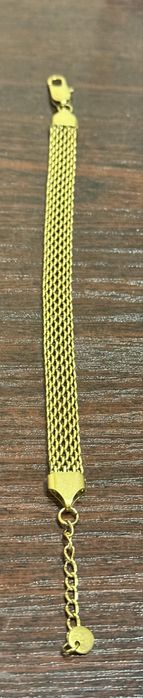 Позлатена гривна 22см.