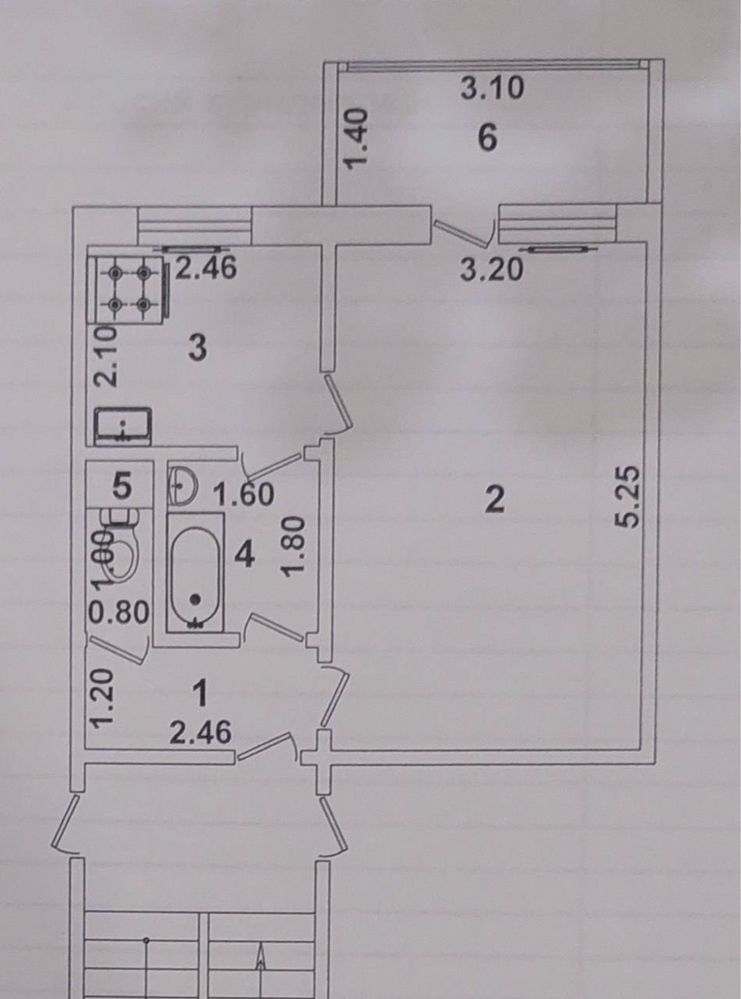 Чиланзар 14 кв Своя 1/1/4