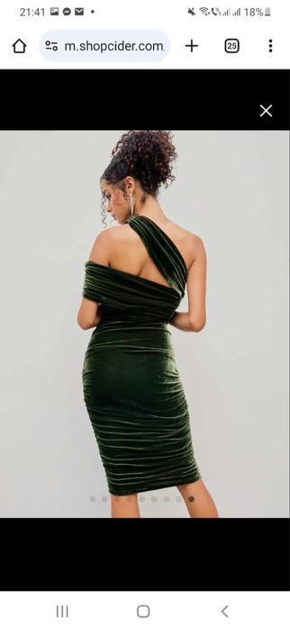 Rochie Cider catifea NOUA XXS