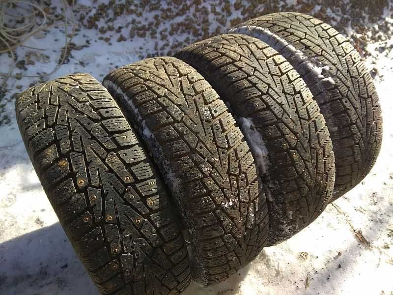 Шины 185/60 R15 - "Cordiant SnowCross" (Россия), зимние.