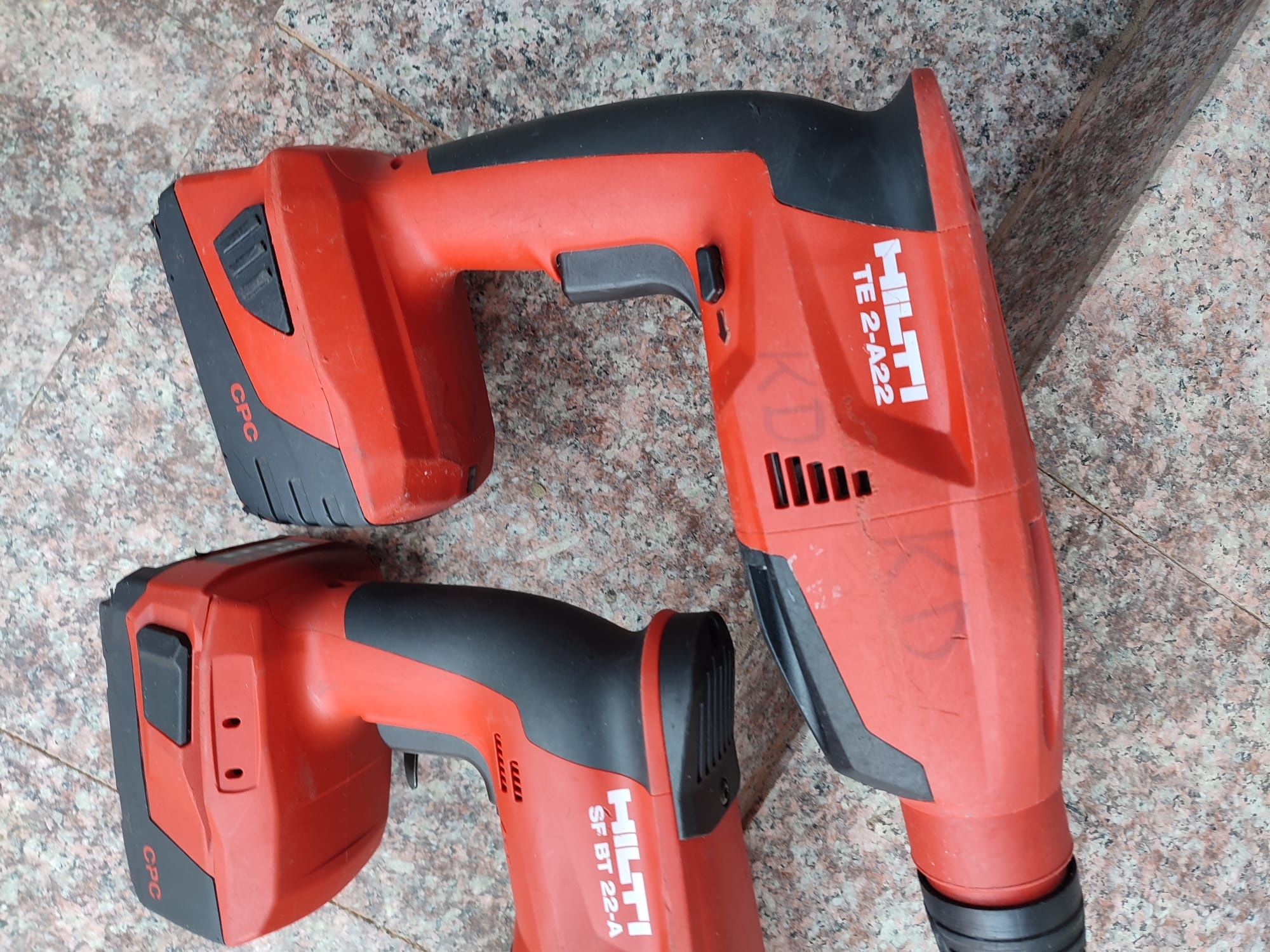 Hilti rotopercutor -bormasina pe acumulatori