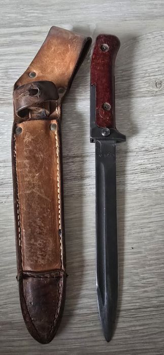 Baionetă Cehoslovacă Vz 58  model timpuriu, militar,  RARA