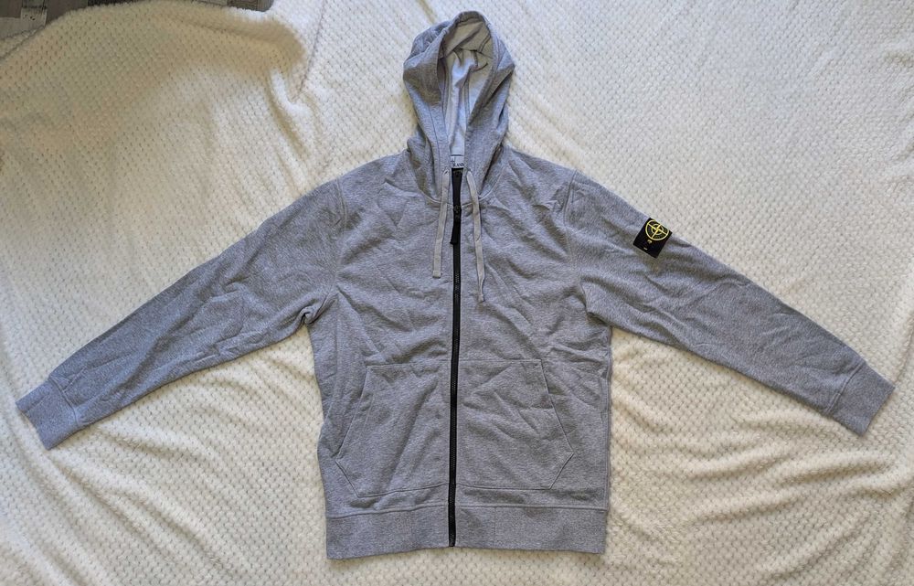 Суичър с цип Stone Island Hoodie Zip - L