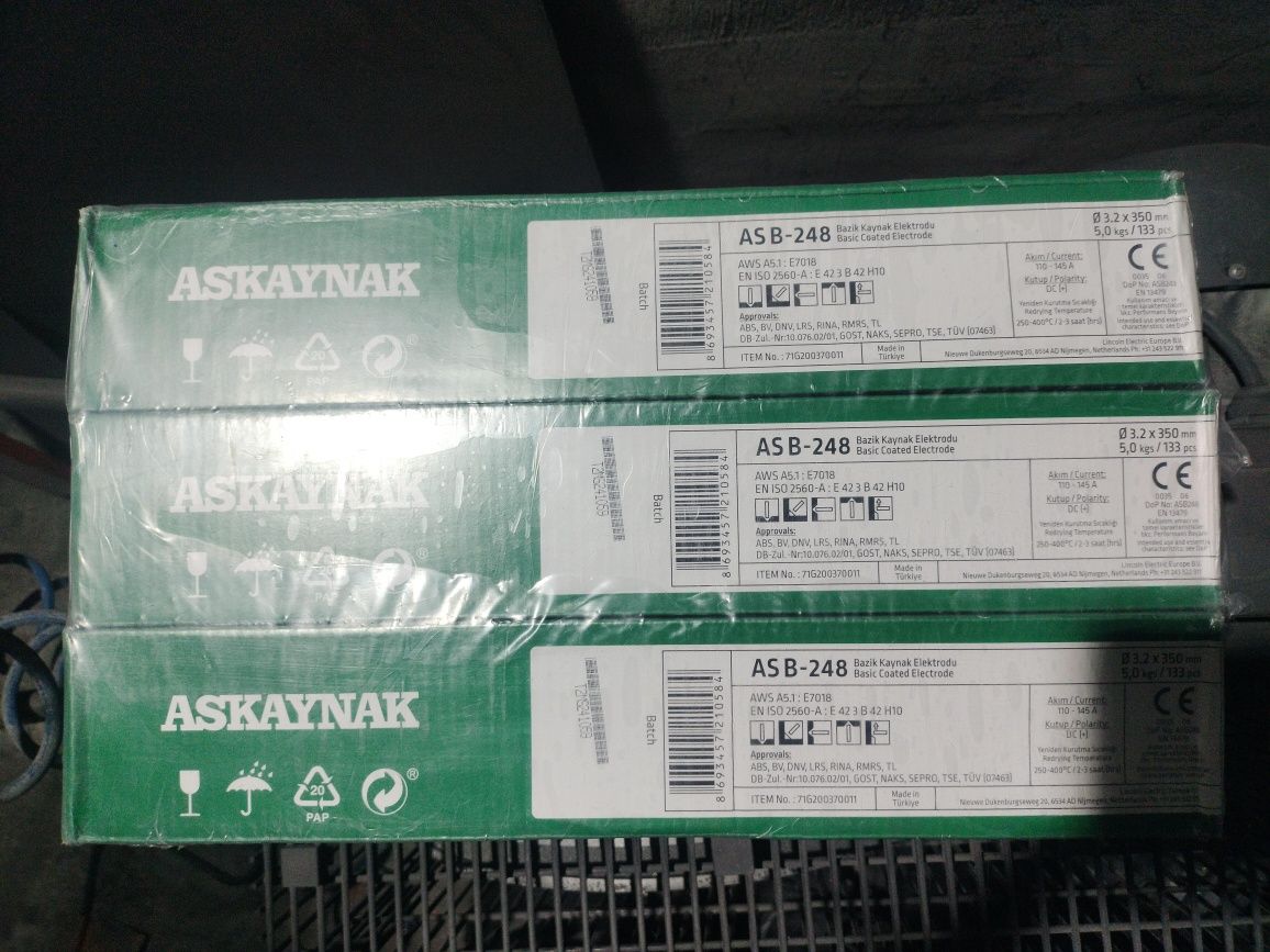 Electrozi bazici Askaynak 5 kg