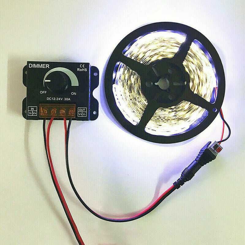 Variator tensiune leduri 12V/24V DC 30A 12V< 360W, 24V< 720W. Nou!