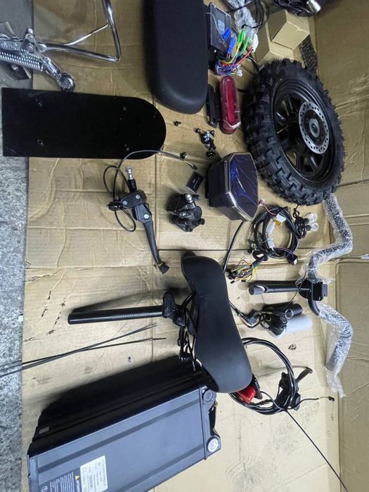 Монстр ( Monster 16 ) Электровелик запчасти