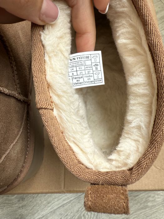Ugg Classic Ultra Mini оригинални велурени боти