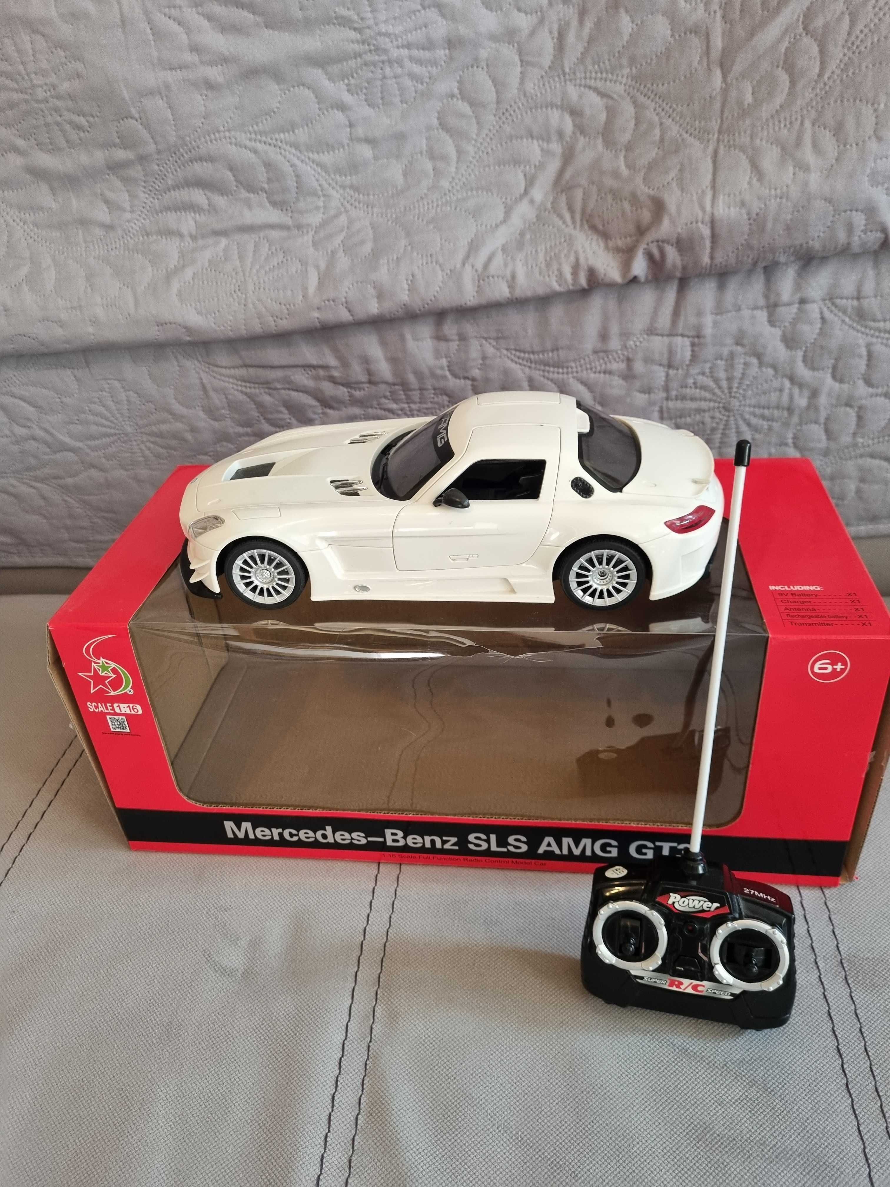 Masina cu telecomanda, scale 1:16, marca Mercedes-Benz, SLS AMG.