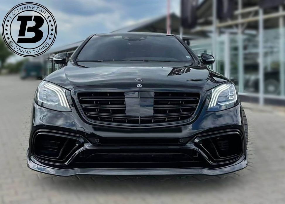 Pachet Exterior Prelungiri compatibil cu Mercedes S Class W222 B Design