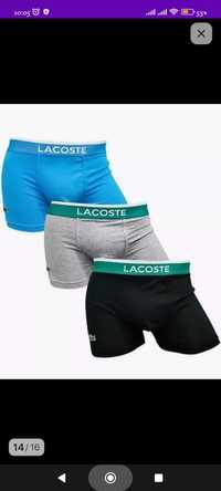 Трусы Lacoste мужские 3 штуки