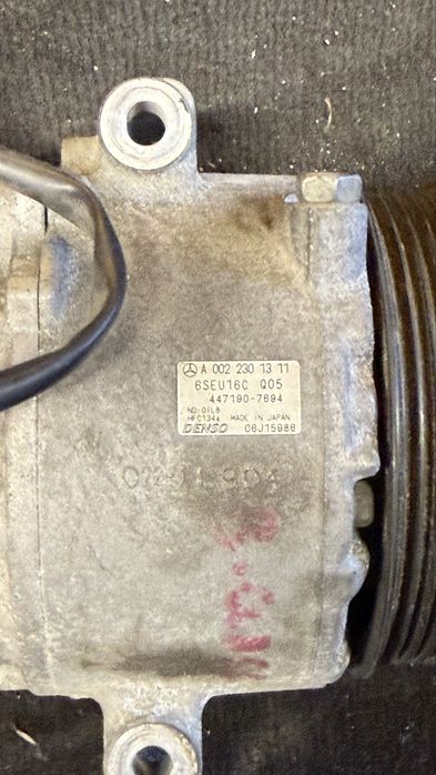 Компресор Климатик / Mercedes A , B Class / W169 , W245 / 1.7 / Бензин