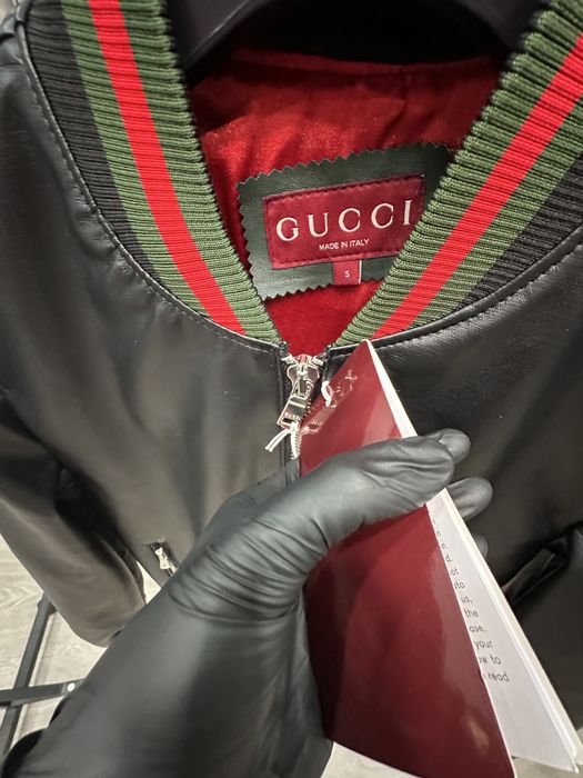 Geaca De piele. GuCcI. Premium/TopQuality