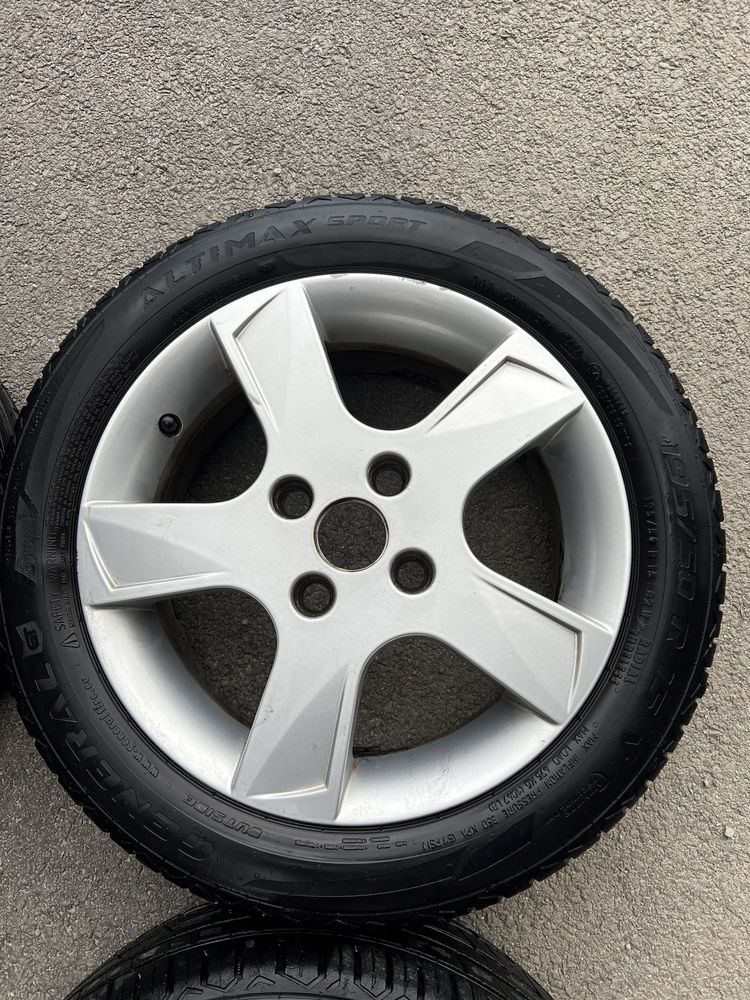 4 джанти с летни гуми 195/50 r15 за Mazda