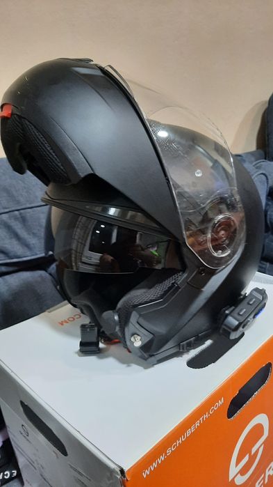 Модуларна каска schuberth C 3 XXXL  + интерком