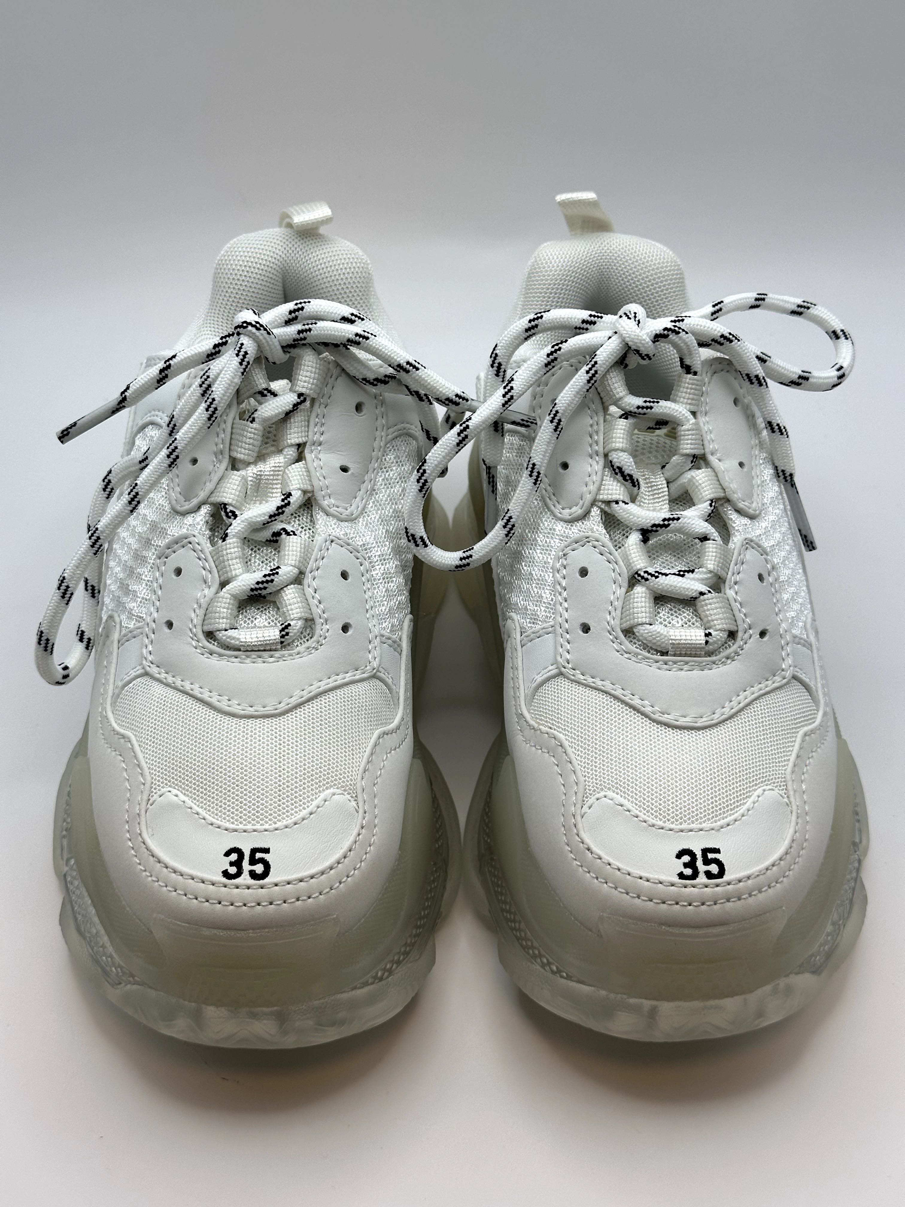 Balenciaga Triple S Full White