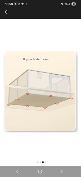 Țarc de joaca Nuchiduta 120×120×65 cm