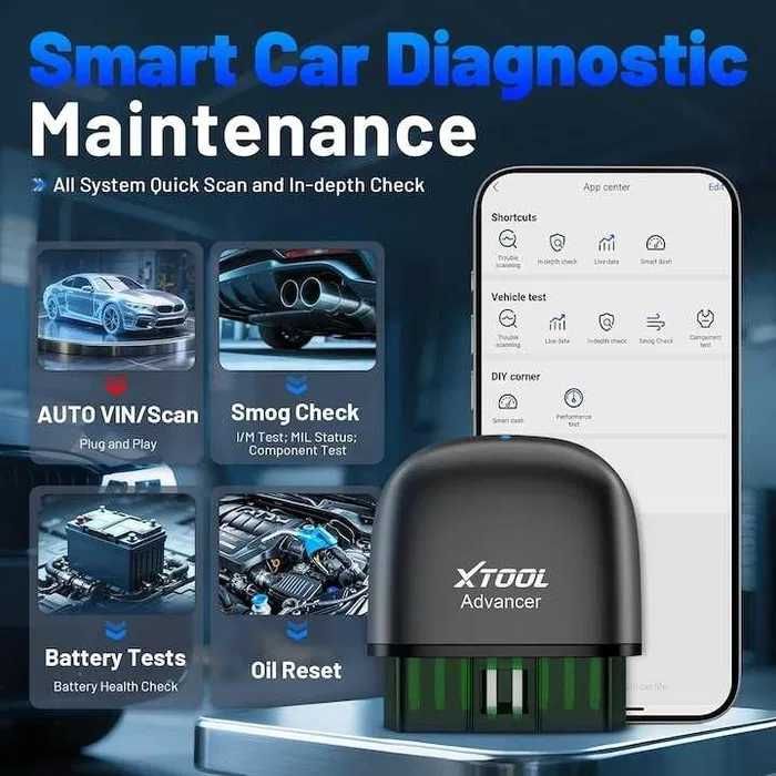 Diagnoza Tester Auto Multimarca XTOOL AD20 Pro OBD2