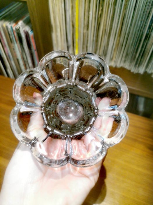 Кристална ваза Бохемия кристал Bohemia Crystal тосканска тежка ваза
