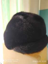 шапка норковая женская