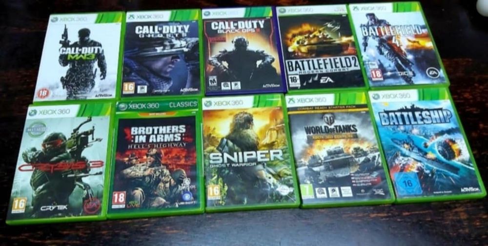 Call of Duty/Conan/Naruto/DragonB/LastOFS/Tekken/Killzone PS3/Xbox 360