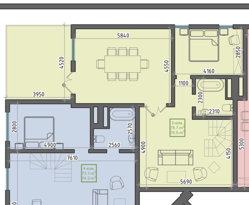 Yakkasaroy kvartira 2 etaj pent haus